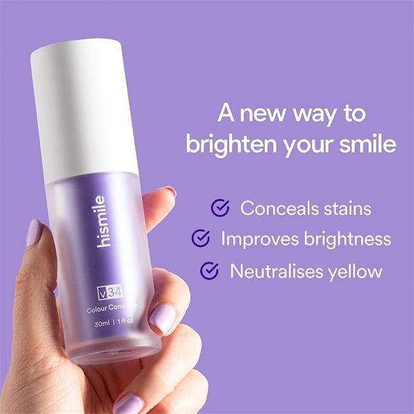 V34 Colour Corrector Serum – Teeth Brightening (30ml)