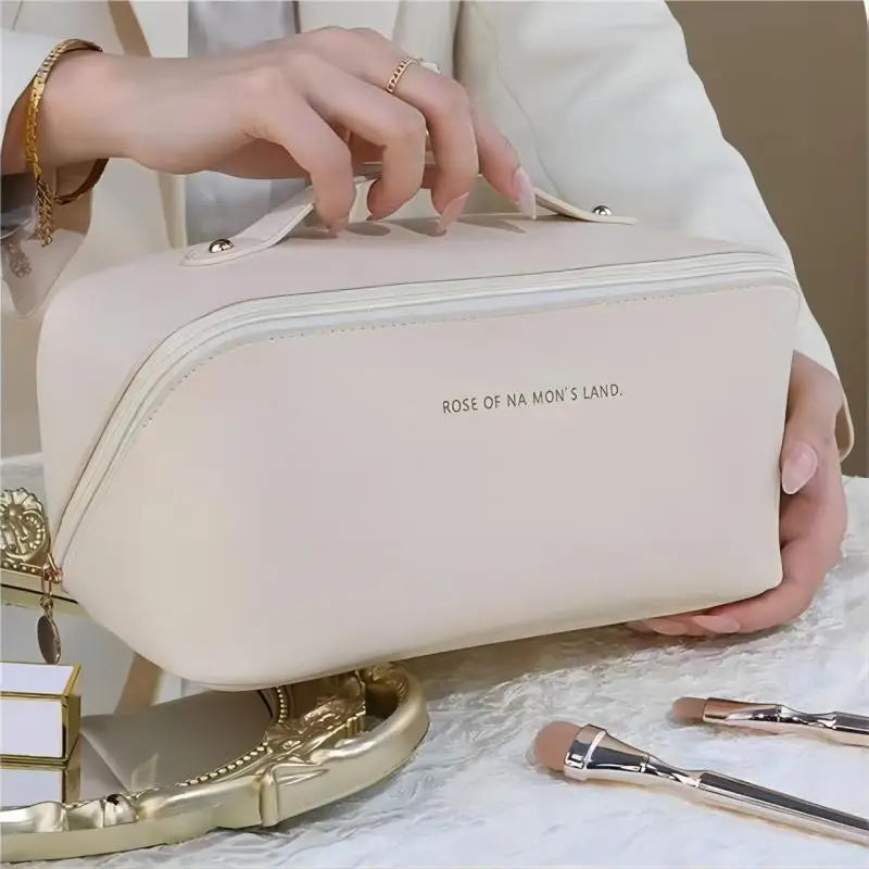 Leather Makeup Pouch
