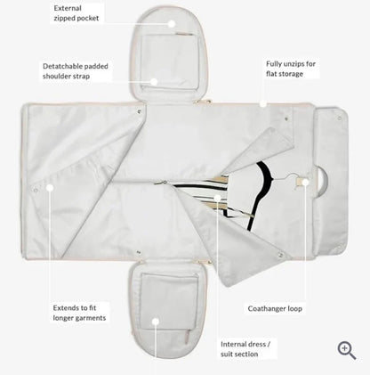 Foldable Leather Bag