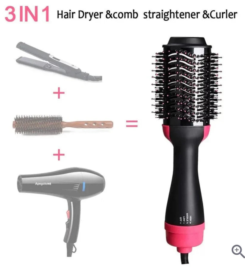 Volumizer Hair Dryer and Hot Air Brush | 3-in-1